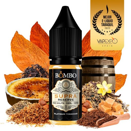 Platinum Tobaccos Nic Salts by Bombo Supra Reserve