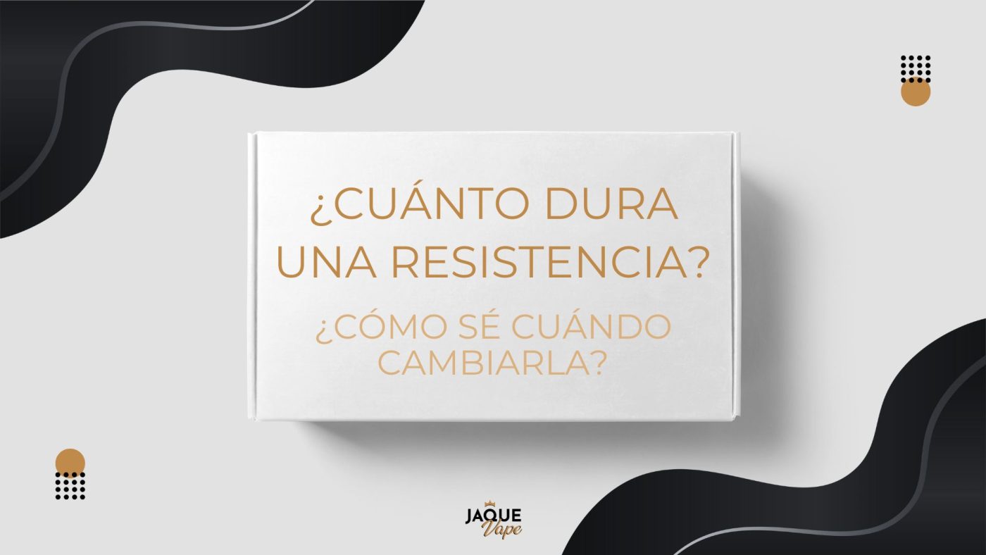 ¿Cuánto dura una resistencia y cómo saber cuándo cambiarla? La duración de una resistencia depende de varios factores, pero con un uso adecuado suele durar aproximadamente 2 semanas. No obstante, su vida útil puede variar según el tipo de resistencia, la frecuencia de uso y los líquidos utilizados.
